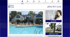 Desktop Screenshot of claytoncreek.com